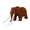 H004 Animal Building Blocks Brick Minifig Camel Mammoth Elephant Mini Action Figur Toy Gift för Barn Boy Kid