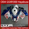 Injeção para Suzuki GSXR 1300 CC Hayabusa GSXR1300 08 2008 2009 2010 2011 2012 2013 2013 2013 77No.165 1300cc GSXR-1300 14 15 17 18 18 GSX R1300 Branco Azul 08-19 Feeding