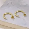 기질 C 자형 hipster 18K 골드 도금 귀 팔목 귀걸이 패션 스타일 선물 적합 여성 DIY 쥬얼리 귀걸이