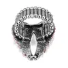 diamond three-dimensional angel wings ring Elastic adjustable women rings