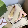 Scarpe eleganti da donna di alta qualità Sandali Designer Vera pelle Tacchi punta fibbia Sandalo da sposa Tacco quadrato Elegante carriera da ufficio singolo