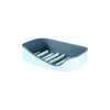 Bathroom Storage No Trace Stick-on Double Layer Draining Bathrooms Shelf Suction Wall Soap Box