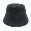 Wide Brim hattar Bomull Fiske Hatt Kvinnor Män Hip Hop Cap Par Panama Bucket Sun Flat Top Fisherman Caps