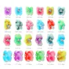 Décorations d'art nail 2448144pcs Flowerfly Charms Glitter décalCes décoration 3D Flat Design acrylique Stud HJ091L5160215