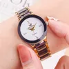 Designer luxury brand watches Fashion Women es Rhinestone Quartz Bracelet Wristes ORLANDO Gift Zegarek Damski