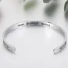 Bangle -selling Titanium Steel C-shaped Bracelet No Fading Opening For Women Fashion Accessories Gifts Can Be Customized