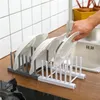 Bouteilles de rangement, bocaux, organisateur de cuisine en plastique polyvalent, grande capacité, couvercle de Pot démontable, support à vaisselle, accessoires pour la maison