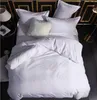 New Cotton Bedding Sets Queen Size Letter Jacquard Quilt Cover Sets Including 2 Pillow Cases Bedding Sheet Duvet Cover