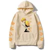 Anime Demon Slayer Hoodies Agatsuma Zenitsu Sweatshirt Harajuku Streetwear Casual Trui Mannen Y0804