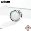 WOTU Gümüş Charm 925 Renkli Basit Asma Boncuk Fit Pandora Charm Bilezikler Kadınlar Için Takı Yapımı C0306