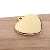 20 шт. Сердце из нержавеющей стали собака ID Tag для мужчин собака Pet Tag Tag Name Plate Tags Подвеска Выгравированные персонализированные индивидуальные ожерелье Y200922