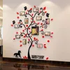 Spegelvägg Klistermärke Träd Po Tree Bakgrund för Barn Room Acrylic Family Tree Poster Decal Wallpaper 210929