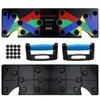 9 in 1 Push Up Rack Training Board ABS buikspiertrainer Sport Home Fitness Apparatuur voor body Building Workout Oefening C0228