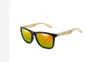 Lunettes de soleil en bambou pour hommes et femmes, Design de marque, lunettes de soleil en bois originales, surdimensionnées