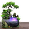 Oggetti decorativi Figurine Artigianato Da tavolo Decorazione Feng Shui Paesaggio roccioso Fontane d'acqua Decorazione della casa Vendite Resina Zen Gard per interni