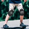 肘膝パッド6PCSスポーツギアセットキッズスケートプロテクタースケートボードモトクロスサイクリングスキーガードサポート