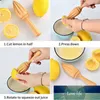 Houten Handleiding Citroen Squeezer Hand Press Juicer Fruit Orange Citrus Juice Extractor Ramers Citroen Juicer Keuken Gadgets 16 * 3.5cm Factory Prijs Expert Design Quality