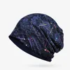 Beanie/Skull Caps Women's Hollow Out Lace Slouchy Baggy Beanie Multifunction Hat Autumn Winter Infinity Scarf Head Wrap Cap Velvet Foder SC