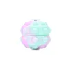 3D Glow Fidget Toys Flash Deformed Ball Anti Stress Reliver Stress Kids Gift