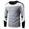 ZOGAA Wiosna Jesień Winter Pullover Mężczyźni Marka Odzież Jersey Odzież Knitwear Sweter Mężczyźni Casual Paski Pull Slim Fit Mens 210813