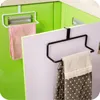 Handdoekrekken 1 stks Rack met eenpolige rek Keuken Hangende houder Organisator Badkamer Kast Kast Hanger Deur Back Style