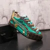Luxe Mannen Mode Designer Casual Schoenen Kleur Stitching Originele Tennis Sneakers Platform Antislip Bodem van de Tas Loafers