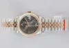 31 -миллиметровые часы из розового золота Women039S Everose Watch Ladies Automatic Cal2688 ETA Mother of Pearl Dial EWF Ladys Auto Date 278271 JU2263023