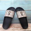 Moda Hombres Mujeres Sandalias flor animales Sandalias de verano Tobogán Moda de verano Sandalias resbaladizas planas anchas Zapatilla 36-45 C0IO #