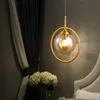 Wall Lamp Nordic Iron Glass LED Lamps Indoor Decor Sconces Bedroom Kitchen Fixtures Bedside Living Room El Aisle Light