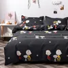 Set di biancheria da letto Copripiumino 3 / 4pcs Cartoon new fashion Lenzuola Singolo Twin Full Queen Size Dropshipping Gife Y200417