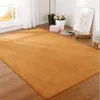 Feste Farbe dicker Korallen Samt Teppich moderner Wohnzimmer Teppich Schlafzimmer Nachtte Teppich Tatami Crawling Matte Home Dekoration4277325