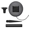 Garden Lights 6 PCS LED med spikförankringar solpaneler