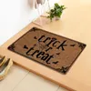 2 Stks Cartoon Halloween Letter Deurmat Keuken Mat Slaapkamer Woonkamer Tapijt voor Pumpkin Trick Behandel HH21-466