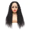 Full Human Hair Wig T Part Lace Front Wigs Silky Straight150% 180% 250% Densité 1B # Perruques De Cheveux Humains RQY4348