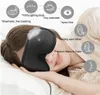 Máscara para dormir 3D que bloquea la luz, suave y acolchada, máscara para dormir para dormir con los ojos vendados, parche para dormir, relajación de los ojos