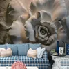 3D stereo Rosy Roses TV ściana ściana ściana spersonalizowana duża tapety mural 3D