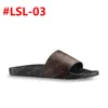 2024 Designerskie pantofle Kampy Sandały Sandały Mężczyźni slajdy nabrzeże brązowe skórzane sandałowe sandałowe sandały klapki klapki męskie buty 36-46 z pomarańczową pudełko i torbę na kurz #LSL-01