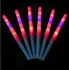 LED Cotton Candy Glo Cones Colorful Light Stick Flash Glow para conciertos vocales Night Party1222904