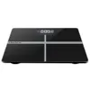 180Kg/50g 11" Personal Weighing Bathroom Scale Black&Silver