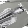 Oversized Streetwear Tshirts Hip Hop Creative Punk Rock Gothic Tee Shirts Mężczyźni Lato Harajuku Moda Krótki rękaw Topy 210602