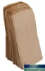 100 adet 6x10 cm Kraft Kağıt Tohum Çanta Saçma Tohum Çanta Kağıt Kullanımı Kraft Hybrid B1J8