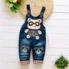 Bibicola Spring Autu Kids Compley Jeals Clother Justborn Baby Denim Siles for Toddlerinfant Girls Bib Pants 2103129535097