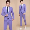 red green blue suit (jacket+pants) Neon blazer set multicolour suit set dj costume for singer dancer performance show bar stage X0909