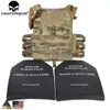 EMERSONGEAR Gilet tattico MOLLE JPC Airsoft Paintball Molle Piastra protettiva petto Multicam Combat EM7344 210923