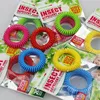 Mosquito Repellent Bracelet Elastic Coil Spiral Hand Wrist Band Telephone Ring Chain Anti-mosquito Bracelets Pest Control Bracelet XVT1781