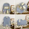 Sacchetti scolastici ragazze simpatiche zaino donne di grande capacit￠ per adolescenti femminile harajuku book bookbag246q