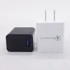 QC3.0 Fast Wall Charger Snabbladdning Laddning 5V 3A 9V 2A 12V 1.5A Travel Power Adapter Hem för Moblie Phone