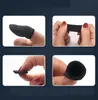 Mobile Touch Screen Empfindliche Fingerspitzen-handschuhe Schießen Ziel Joysticks Tipps Spielen Spiele Silber faser Finger Ärmel 100 Paare/los