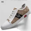 2022 Luxury Designer New Herrskor Toppskikt Läder Mercerized Cloth Shoe Brand Shoes Dailyl Shoes Zapatillas Hombre A24