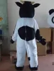 Performance Noir Blanc Animal Costume De Mascotte Halloween Noël Tenue De Personnages De Dessins Animés Costume Publicité Dépliants Vêtements Carnaval Unisexe Adultes Tenue